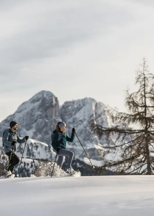 Explore the mountains in winter safely